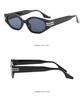 5267 Gafas de Sol de Moda Nueva Estilo Celebridad de Internet Gafas de Sol Poligonales de Marco Pequeño Tendencia Combinación Personalizada Gafas para Mujer