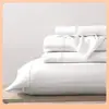 Fabricante: Fronha estilo envelope de tecido escovado estilo europeu e americano, design moderno e minimalista, tingimento reativo, tecido de poliéster, disponível em vários padrões