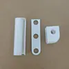 Acero plástico bisagra estilo antiguo acero plástico puerta decorativa bisagra esquina ventana abatible accesorios ventana acero plástico cubierta hebilla engrosada