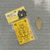 Amuletos de Gato y Perro Culturales y Creativos del Templo Daxingshan de Xi'An Estilo Xiaohongshu, Pegatinas para Teléfono Puramente Hechas a Mano y Colgantes Culturales y Creativos