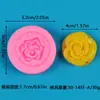 Série de Flores DIY Forma de Peônia Rosa Doce de Chocolate Fondant Decoração de Bolo Fabricação Molde de Silicone