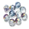 Al por mayor del fabricante Colgante Perfume para Coche Accesorios para Gomas de Pelo Pulsera DIY de Cristal Cuentas Agujero Grande de 14mm Globo de 96 Caras