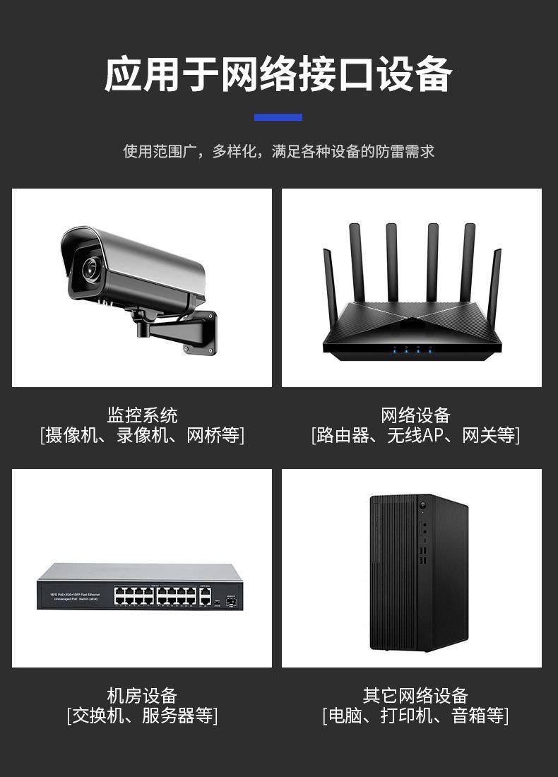 POE网络防雷器
