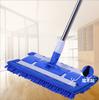 Mop Retrátil Grande de Chenille com Forte Absorção de Água, Mop de Microfibra para Uso Seco e Úmido, Remoção de Poeira