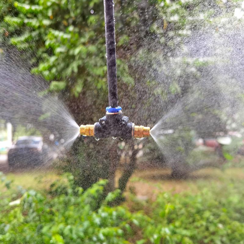 双头雾化快插喷头（背向款）