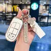 Adecuado para fundas de llave de Jeep: Renegade, Compass, Grand Cherokee, Commander, hebilla de carcasa de alta gama para mujer