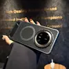 Refrigeración de Panal Soporte Invisible Adecuado para Funda de Teléfono Móvil Huawei Mate70 Mate Magnético Esmerilado Pura80 Cubierta Protectora Anti-Caídas