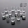 Juego de Copas Pequeñas Blancas de Vidrio con Fondo Grueso para el Hogar, Copa Individual para Whiskey y Licores, Divisor de Vino, Copa Bala, Copa de Vino