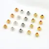 Contas de Lanterna com Padrão Vertical em Ouro 18K, Contas Losango, Contas Espaçadoras, Pulseira de Contas, Colar, Acessórios para Joias DIY, Atacado de Contas D93