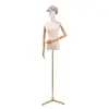 Tienda de Ropa Estilo Coreano Maniquíes de Exhibición Maniquí Femenino de Medio Cuerpo Pecho Plano Hombro en Ángulo Recto Maniquí de Hombro Plano Supermodelo