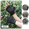 Guantes Tácticos para Hombre Zs003 Transfronterizos para Exteriores Antideslizantes Resistentes al Desgaste de Media Dedos para Fuerzas Especiales Entusiastas Militares Ciclismo Compatibles con Pantalla Táctil
