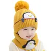 Bonitos Gorros de Invierno y Otoño para Bebés, Gorros de Lana, Gorros Cálidos para Niños, Gorros para Bebés, Gorros de Punto para Niños y Niñas