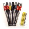 Varilla de Extensión Multiángulo de 1/4" 6.35mm Liberación Rápida Auto-Bloqueante Magnética Hexagonal Direccional