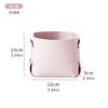 Venda quente transfronteiriça Nordic Cosmetic Leather PU Storage Pen Conner Desktop Diversos Dobrável Controle Remoto Balde de Armazenamento de Diversos