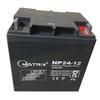 Bateria Matrix Matrix Np65-12 12V65Ah para Fonte de Alimentação de Sala de Servidores, Armazenamento de Energia de Backup e Compatibilidade com UPS