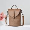 Bolsa de Celular Tecida Nova do Fabricante 2025, Fashion, Leve, Mini, Versátil, Portátil, Bolsa Transversal de Ombro, Dropshipping