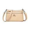 Bolso de Mujer 2026 Nuevo Modelo Bolso de Hombro para Dama, Bolso de Hombro con Relieve de Moda para Madres de Mediana Edad, Bolso Cruzado Simple y Versátil