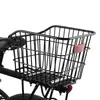 Canasta para bicicleta, canasta delantera para bicicleta de montaña, canasta trasera, portaequipaje trasero, canasta de almacenamiento, portaequipaje trasero para bicicleta, accesorios para canasta de bicicleta
