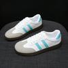 Zapatos de Mujer de Comercio Exterior 2026 Primavera Lujo Ligero Gama Alta Versátiles Suela Blanda Casual Zapatos de Entrenamiento Alemanes para Mujer Zapatos de Suela Blanda No Cansados Zapatos de Forrest Gump