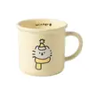 Taza linda y adorable, taza de cerámica de alta calidad con un diseño elegante, adecuada para uso doméstico como taza para beber o taza de café, y se puede personalizar para parecerse a una taza de esmalte