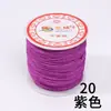 No. 72 Hilo de Jade Hilo de Tejer Hecho a Mano Materiales para Pulsera de Cuentas DIY Cuerda para Colgar Colgante Manualidades Cuerda Trenzada Multicolor Venta al por Mayor