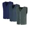 Chaleco de Terciopelo Chaleco de Forro Polar Estilo Militar Ropa de Forro Polar para Hombre de Invierno Chaleco Cálido a Prueba de Frío Chaleco Chaleco de Forro Polar Azul Marino