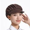 Gorra de Trabajo Octagonal con Visera para Taller de Fábrica de Alimentos Transpirable a Prueba de Polvo y Aceite Gorra Baotou Malla Completa para el Cabello