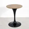 Capa de mesa redonda lavável em estilo nórdico, capa de toalha de mesa redonda para sala de estar, bar de chá, capa à prova d'água para mesa de jantar pequena, feita sob medida pelo fabricante