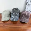 Nuevos Sombreros Estampados para Primavera y Otoño, Gorras de Béisbol de Marca de Moda Estilo Coreano, Gorras de Béisbol Versátiles de Mezclilla, Sombreros de Sol Unisex