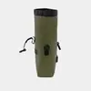 Bolsa Frontal Plegable Impermeable para Bicicleta, Elegante Bolsa para Ciclismo, Equipo de Ciclismo para Exteriores, Bolsa Frontal Multifuncional Impermeable