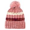 Zhenyueqi Novo chapéu feminino de inverno com forro de lã e proteção auricular à prova de frio, chapéu de lã da moda com cores combinando, chapéu de malha espessado para inverno