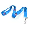 Lanyard de transferencia térmica de poliéster lámina de hierro gancho de ocho palabras insignia de permiso de trabajo insignia de certificado de exposición lanyard de tarjeta de fábrica logo impreso