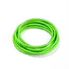 Cordón de cera coreano de 3.0 mm, cuerda de cera de poliéster con patrón de serpiente multicolor, material de tejido hecho a mano para pulseras y collares, resistente al desgaste
