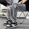 Pantalones de chándal casual pesados para hombre verano 2024 moda americana callejera pantalones con tobillo atado marca de moda holgados deportes pantalones harén