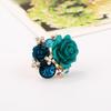 Novo Anel Doce de Resina Rosa da Moda Ajustável Personalizado Anel Estilo Étnico Anel Atacado Aliexpress