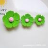 Accesorios de resina DIY tamaño grande mediano pequeño flor de cinco pétalos parche decorativo para salida de aire del coche caja de almacenamiento para accesorios del cabello material