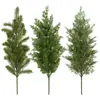 Planta Verde Simulada Mini Árbol de Navidad Escena Navideña Creativa Diseño Árbol de Navidad de Escritorio Decoraciones Adornos Transfronterizo