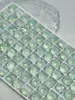 Rhinestones para Uñas Huashiyue Imitación 8mm Fondo Plano, Cristal K9 Súper Brillante Corte 33 para Uñas y Accesorios de Aretes al por Mayor