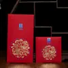 Sobres Rojos para Bodas al por Mayor Sobres de Dinero de la Suerte Cien Mil Yuan Suministros de Boda Banquete de Bodas Bolsillos de Sobres Rojos Doble Felicidad de Dos Colores Se Puede Imprimir en la Pared