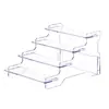 5 Caixas de Sapatos Transparentes de Abertura Lateral Espessadas, Caixa de Armazenamento Transparente com Abertura Frontal em Acrílico, Sapateira Estilo Gaveta, Solução de Armazenamento Aj à Prova de Poeira