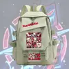 Hell Inn Alastor Demon de Transmisión Merchandising de Anime Mochila para Estudiantes Hombres y Mujeres, Bolso de Doble Hombro Estilo Anime