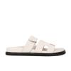 Sandalias de Cuero Mate Estilo Moda 2026, Mismo Estilo que el Original, Sandalias de Velcro con Suela Gruesa de Cuero Genuino para Mujer al Aire Libre