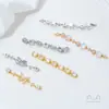 Colgante de Mariposa con Circonita Micro-Pavimentada Color Dorado de 14 Quilates Relleno de Color que Conserva el Color Doble Colgante Hecho a Mano DIY Conector de Colgante para Pulsera