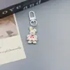 Llavero de Conejo para Salida de Verano de Dibujos Animados Ins Dulce Chica Regalo para Mejor Amiga Colgante para Mochila Accesorios de Resina DIY