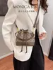 Bolso Cubo de Lujo Nuevo Estilo Bolsa de la Suerte, Bolso Boston con Monograma de Lujo Ligero, Bolso de Hombro Versátil de Moda, Bolso Cruzado para Mujer