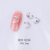 Joyería de Uñas Estrella Luna Joyería Minimalista Japonesa Creciente Camelia Blanca Uña Aleación Joyería Decoración de Uñas