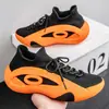 Sapatos Masculinos de Alta Qualidade Transfronteiriços Tamanho Grande Novo Verão Versátil Malha Respirável Sola Grossa Juventude Corrida Esportes e Sapatos Casuais