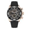 Reloj MEGIR Reloj de Moda para Hombre Multifuncional Impermeable Luminoso de Silicona Reloj Deportivo Reloj de Cuarzo 2211