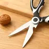 Tijeras de Barbacoa para el Hogar, Tijeras para Huesos de Pollo, Tijeras para Cortar Pescado, Tijeras de Cocina Multifuncionales, Tijeras Panda Afiladas, Tijeras para Mariscos y Pescado