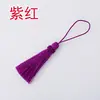 Nudo de dragón borla de trompeta DIY nudo chino tejido a mano mini pincho colgante L5091 venta al por mayor de fábrica en stock